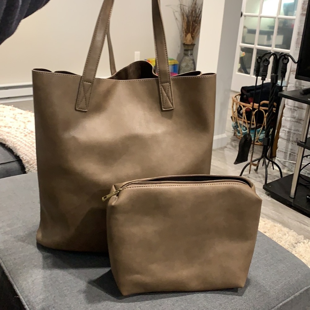 Luck Brand Vegan Leather Tote